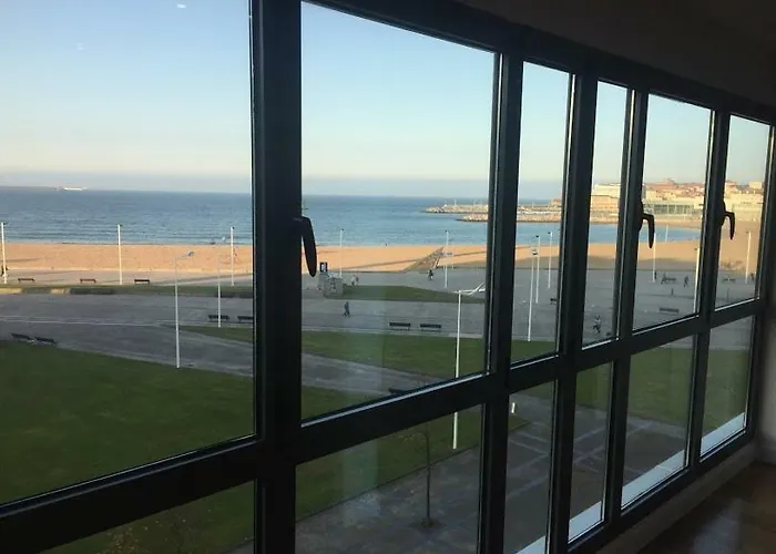 Primera Linea Playa+parking Gratis Gijón